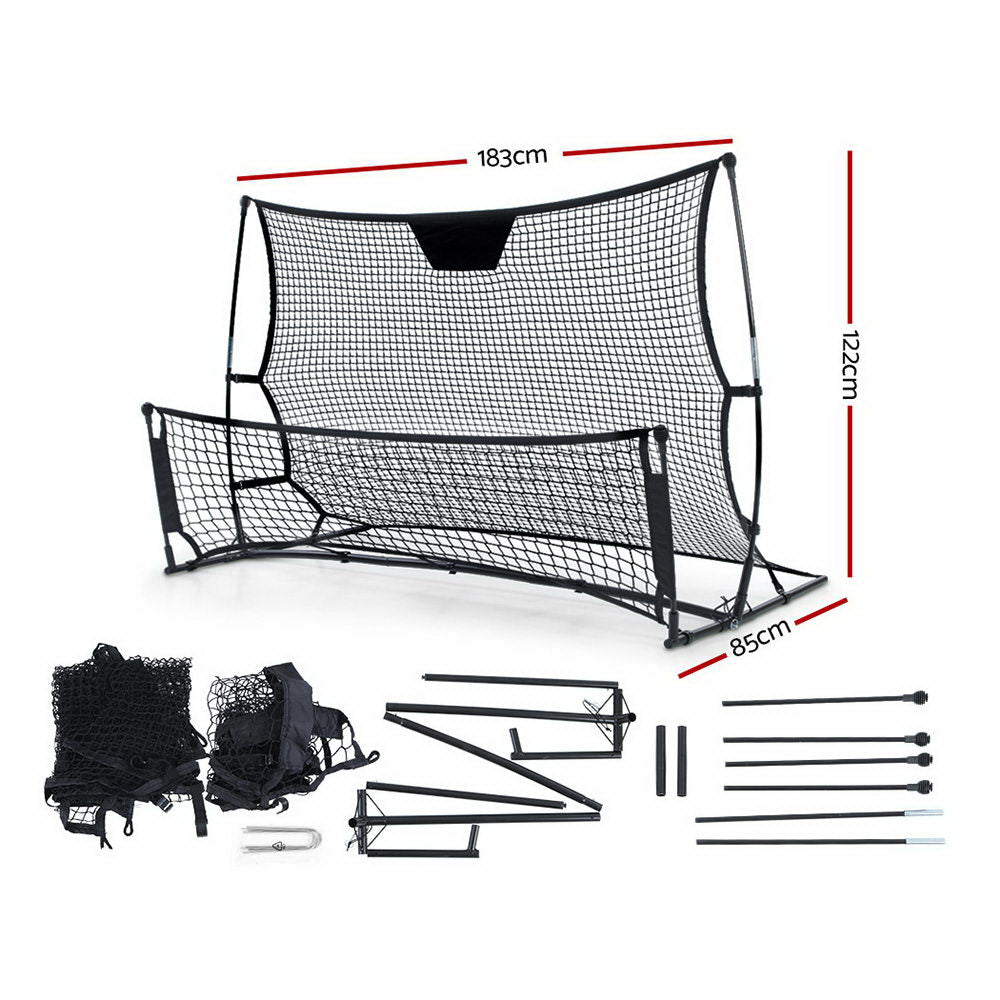 8m Football Soccer Net Portable Goal Net Rebounder Sports TrainingSpiritual Warfare