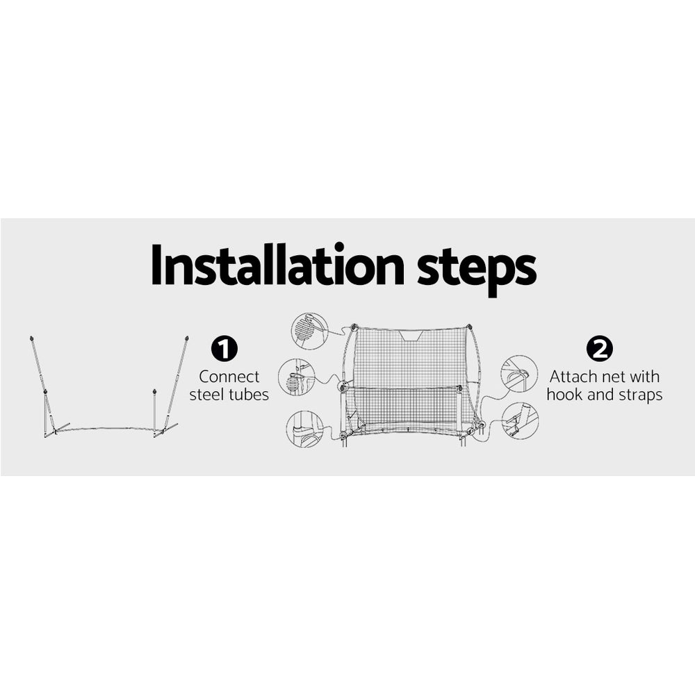 8m Football Soccer Net Portable Goal Net Rebounder Sports TrainingSpiritual Warfare