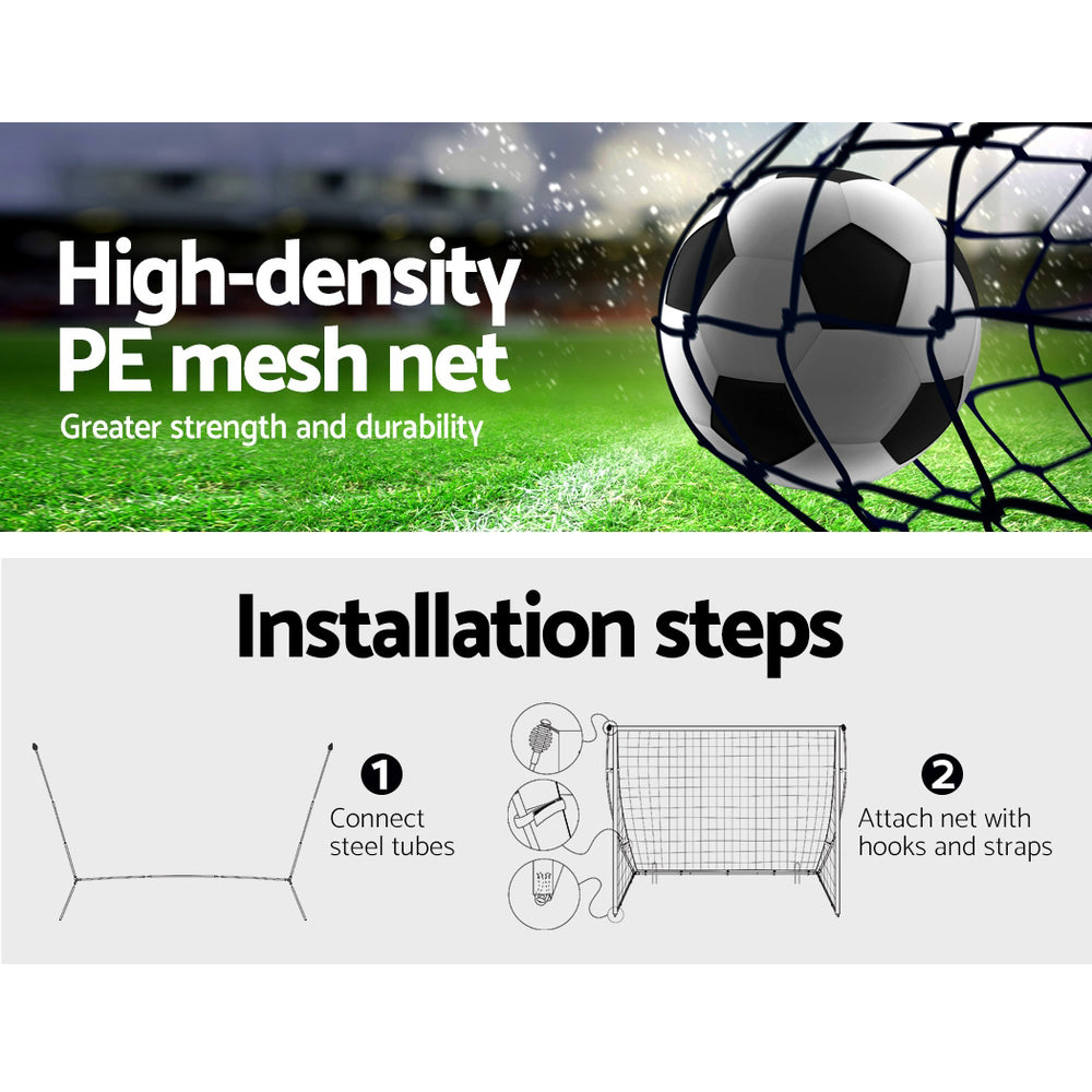 6m Football Soccer Net Portable Goal Net Rebounder Sports TrainingSpiritual Warfare