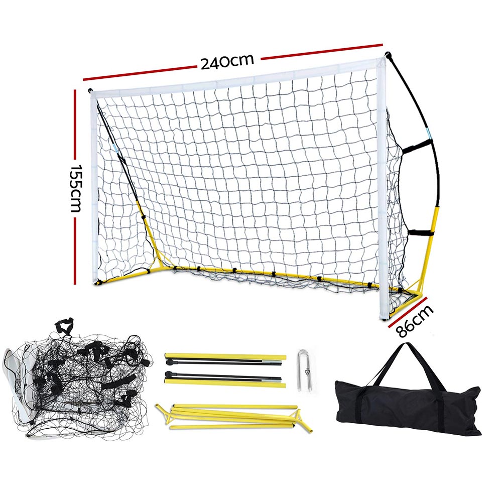 4m Football Soccer Net Portable Goal Net Rebounder Sports TrainingSpiritual Warfare