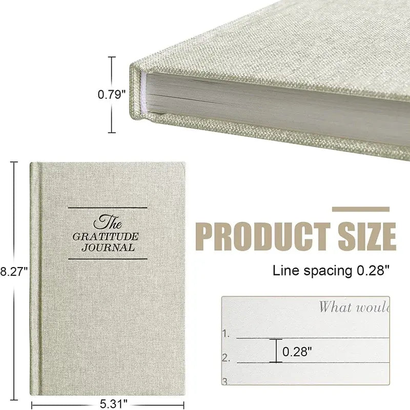 Gratitude Journal Daily NotebookSpiritual Warfare