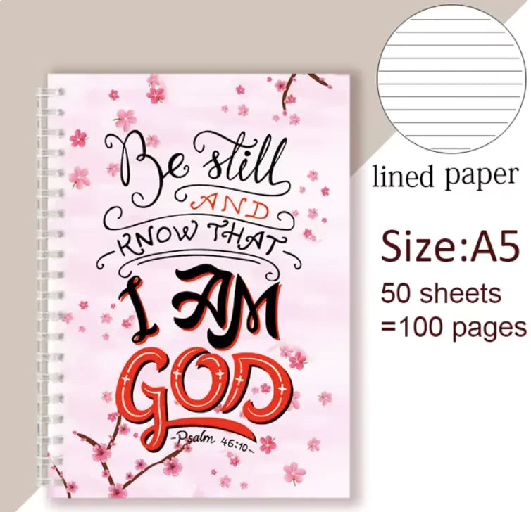 God - Christian Spiral NotebookSpiritual Warfare