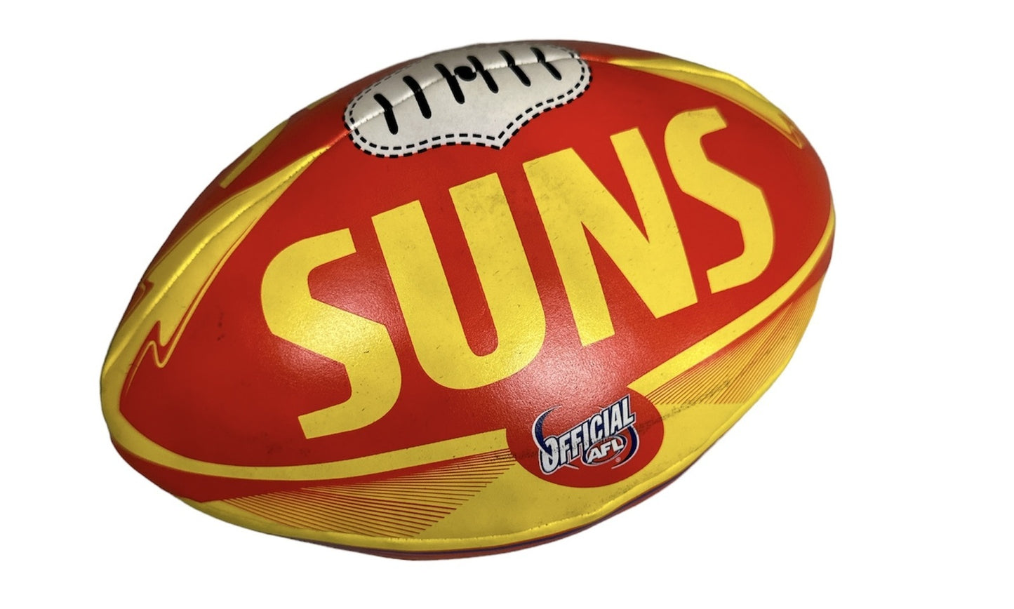 Gold Coast Suns AFL Footy 8" Soft Touch Stress Ball FootballSpiritual Warfare