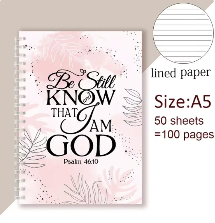 God - Christian Spiral NotebookSpiritual Warfare