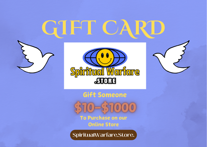 Spiritual Warfare Online Gift Cards 