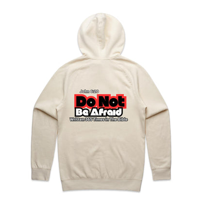 Spiritual Warfare Do Not Be Afraid Supply Hood Unisex