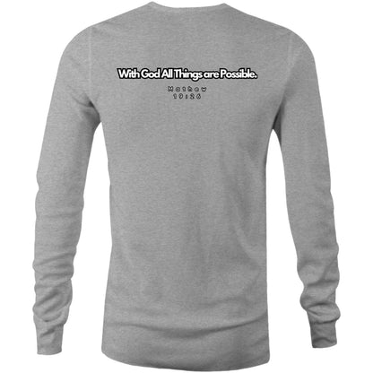 All Things Are Possible Mens Long Sleeve T-Shirt