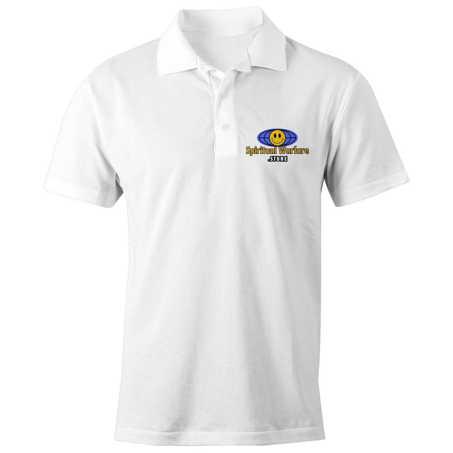 Spiritual Warfare All Things are Possible Polo Shirt Mens