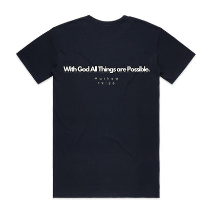 Spiritual Warfare Tee All Things Are Possible Unisex