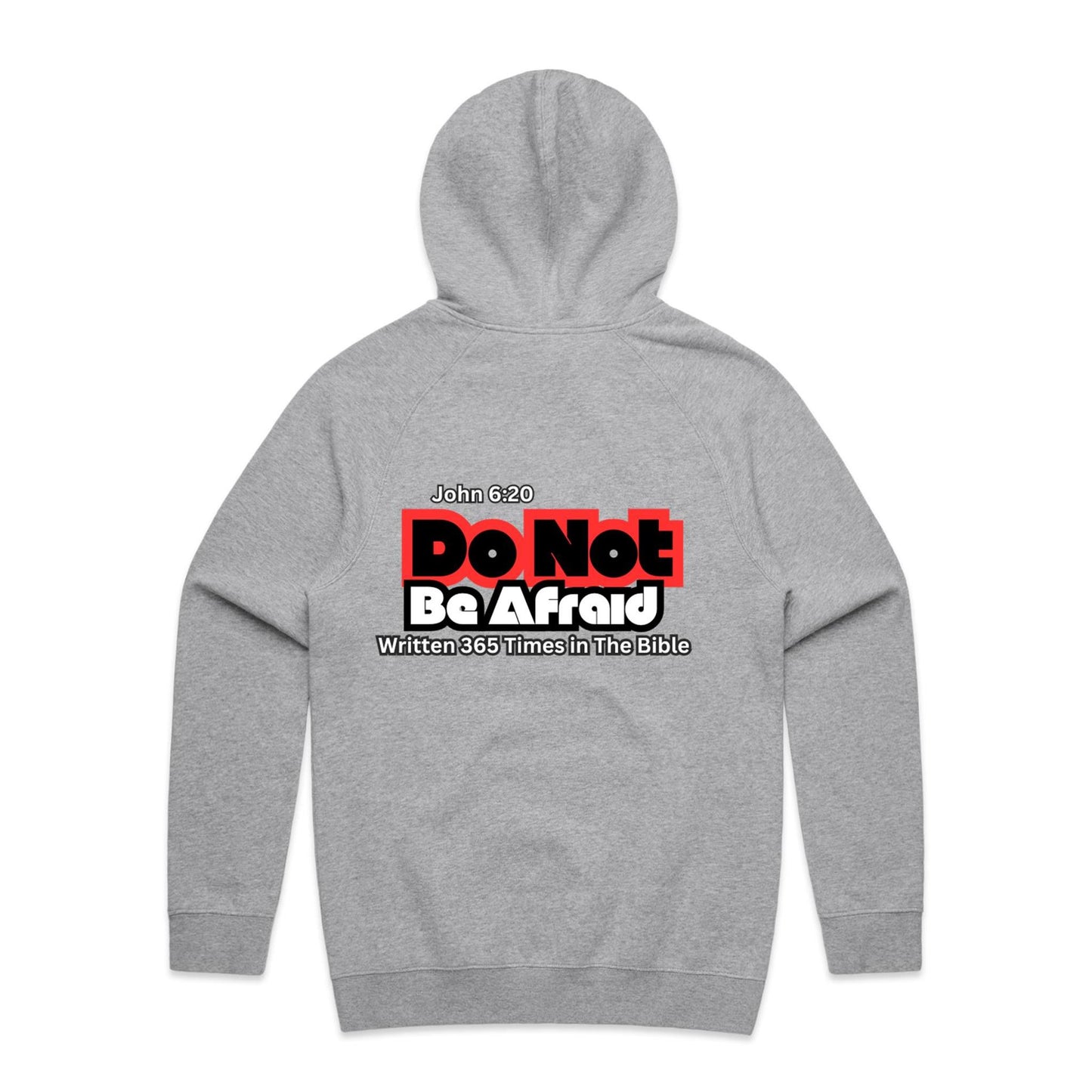 Spiritual Warfare Do Not Be Afraid Supply Hood Unisex