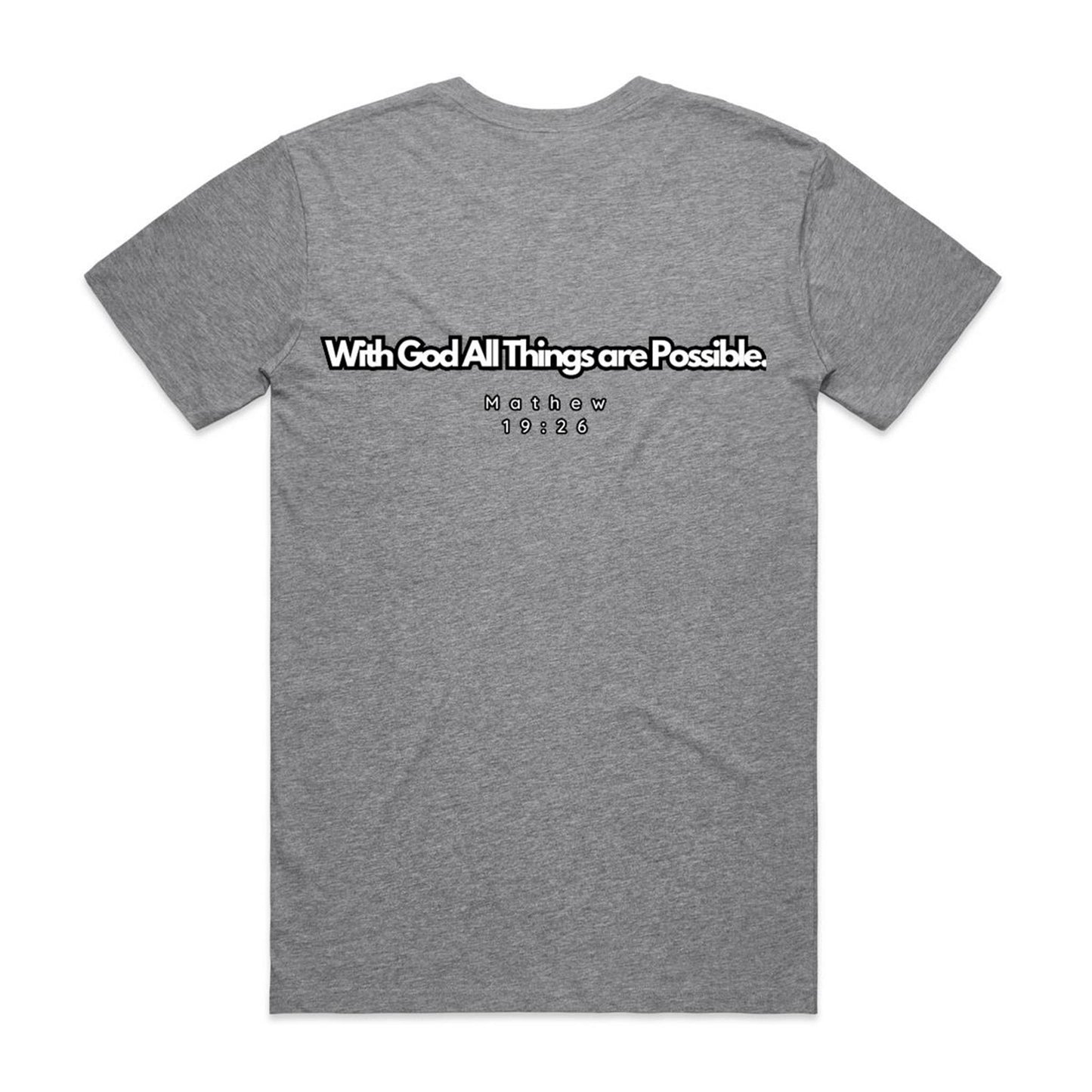 Spiritual Warfare Tee All Things Are Possible Unisex