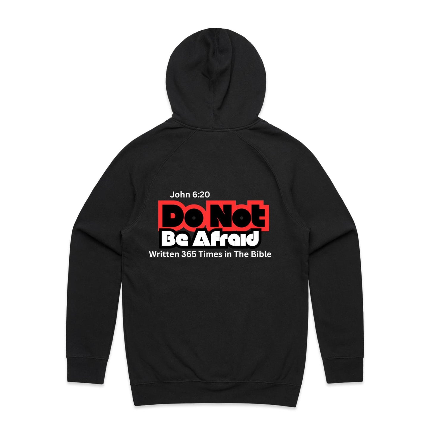 Spiritual Warfare Do Not Be Afraid Supply Hood Unisex