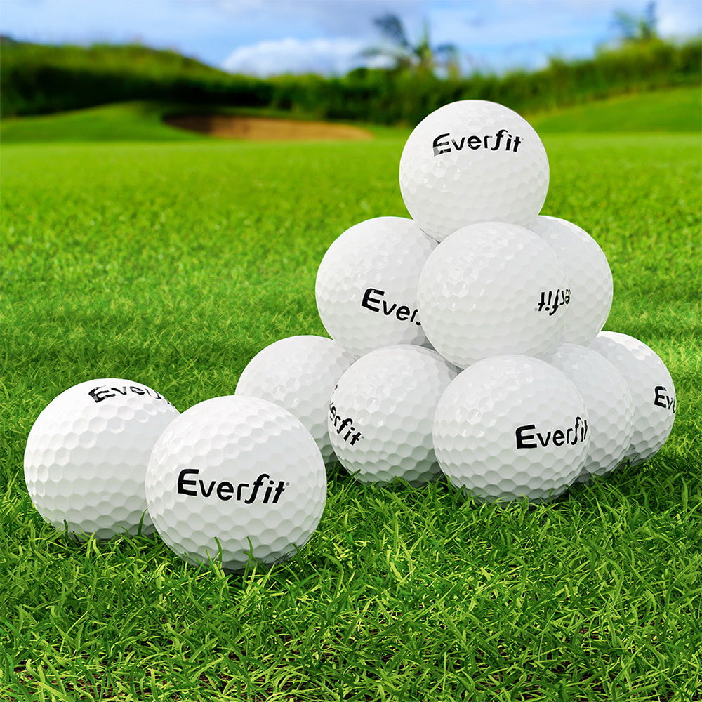 Everfit 12Pcs Golf Ball Set Reusable Distance Golf Balls Practice TrainingSpiritual Warfare