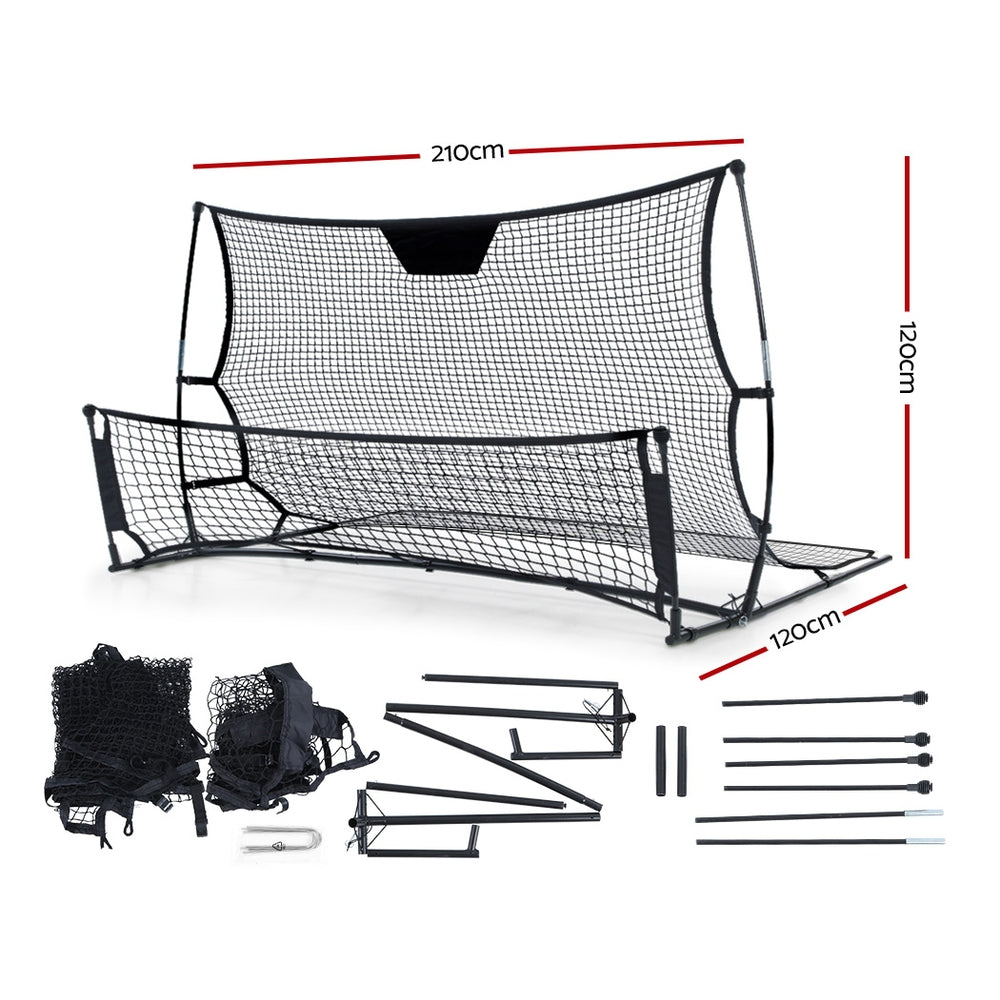 1m Football Soccer Net Portable Goal Net Rebounder Sports TrainingSpiritual Warfare