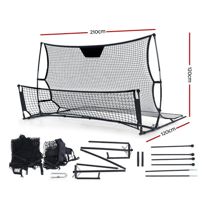 1m Football Soccer Net Portable Goal Net Rebounder Sports TrainingSpiritual Warfare