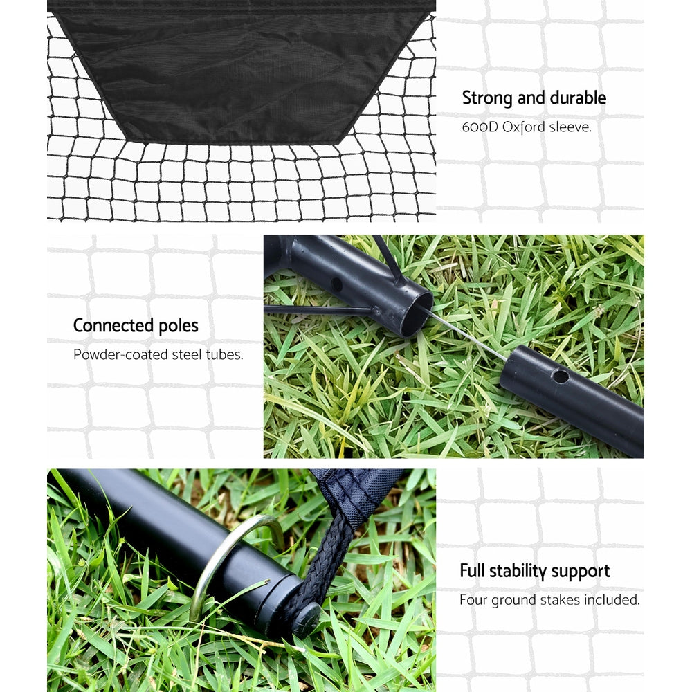 1m Football Soccer Net Portable Goal Net Rebounder Sports TrainingSpiritual Warfare