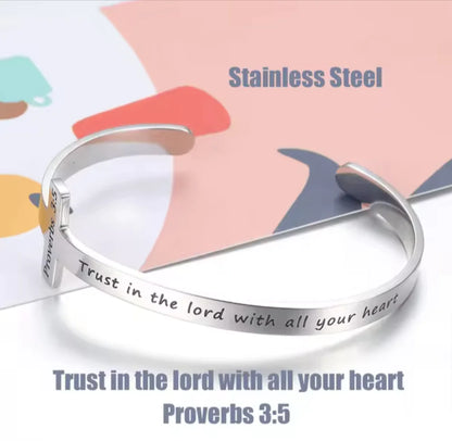 Christian Bible Verse Bracelet