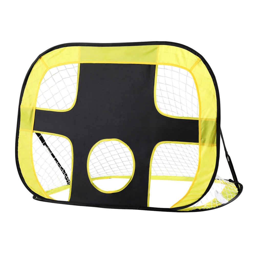 Everfit Portable Football Net Soccer Goal Rebound Target Hitter TrainingSpiritual Warfare