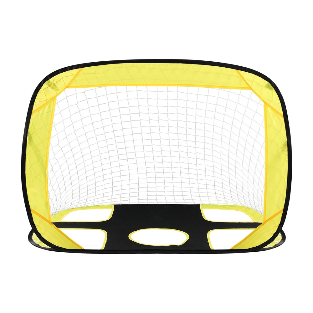 Everfit Portable Football Net Soccer Goal Rebound Target Hitter TrainingSpiritual Warfare