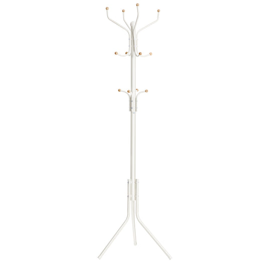 Metal Coat Rack ,White