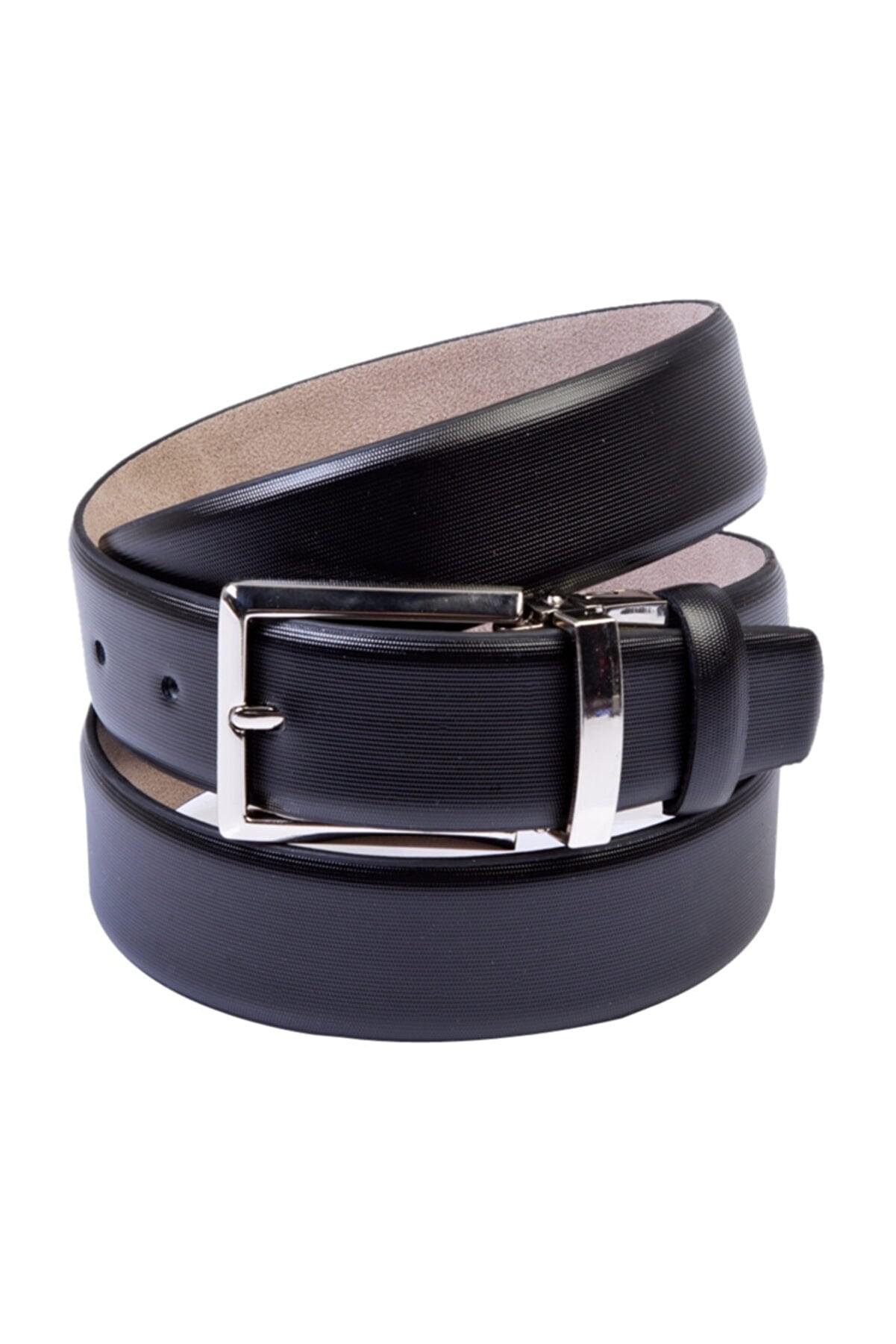 BELT AND WALLET & CARD HOLDER BLACK SET