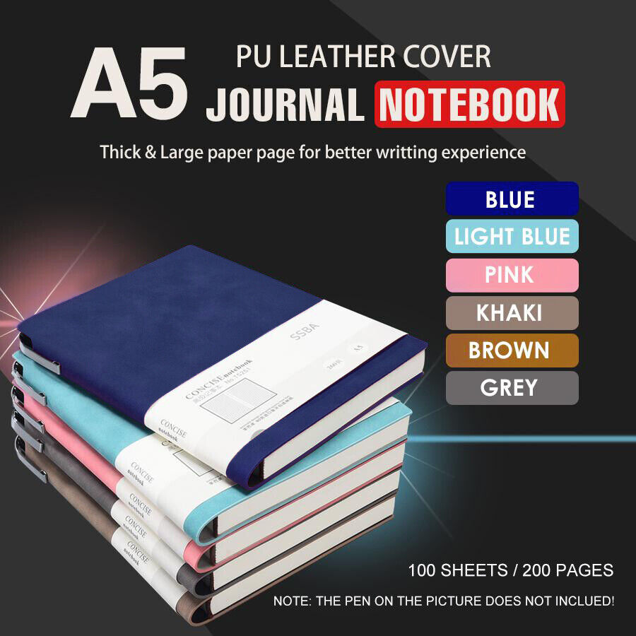 A5 Pink 200 Page Travel Journal