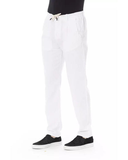 Baldinini Trend Men's White Cotton Jeans & Pant - W34 US