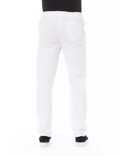 Baldinini Trend Men's White Cotton Jeans & Pant - W40 US