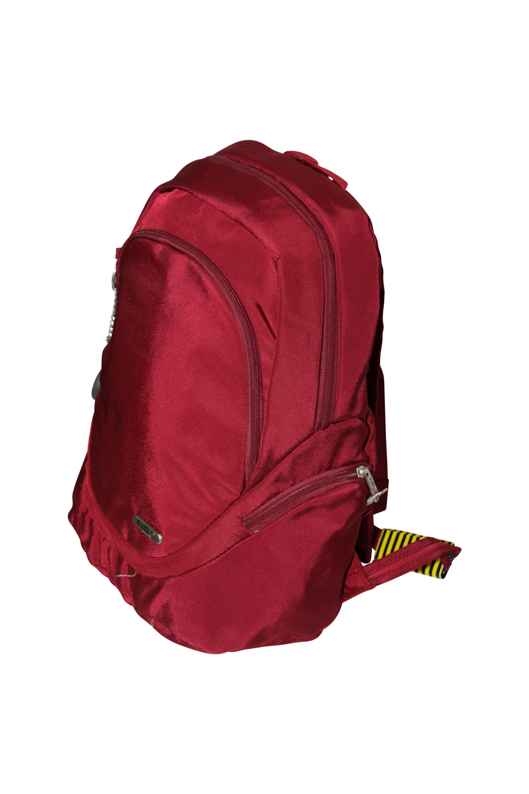 FIB Mens Backpack Travel Rucksack Shoulder Bag - Burgundy