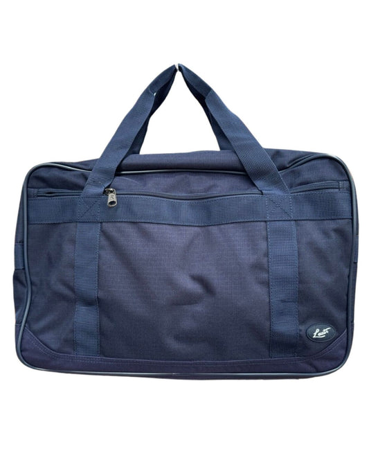 44L Foldable Duffel Bag Gym Sports Luggage Travel Foldaway School Bags - Dark Navy