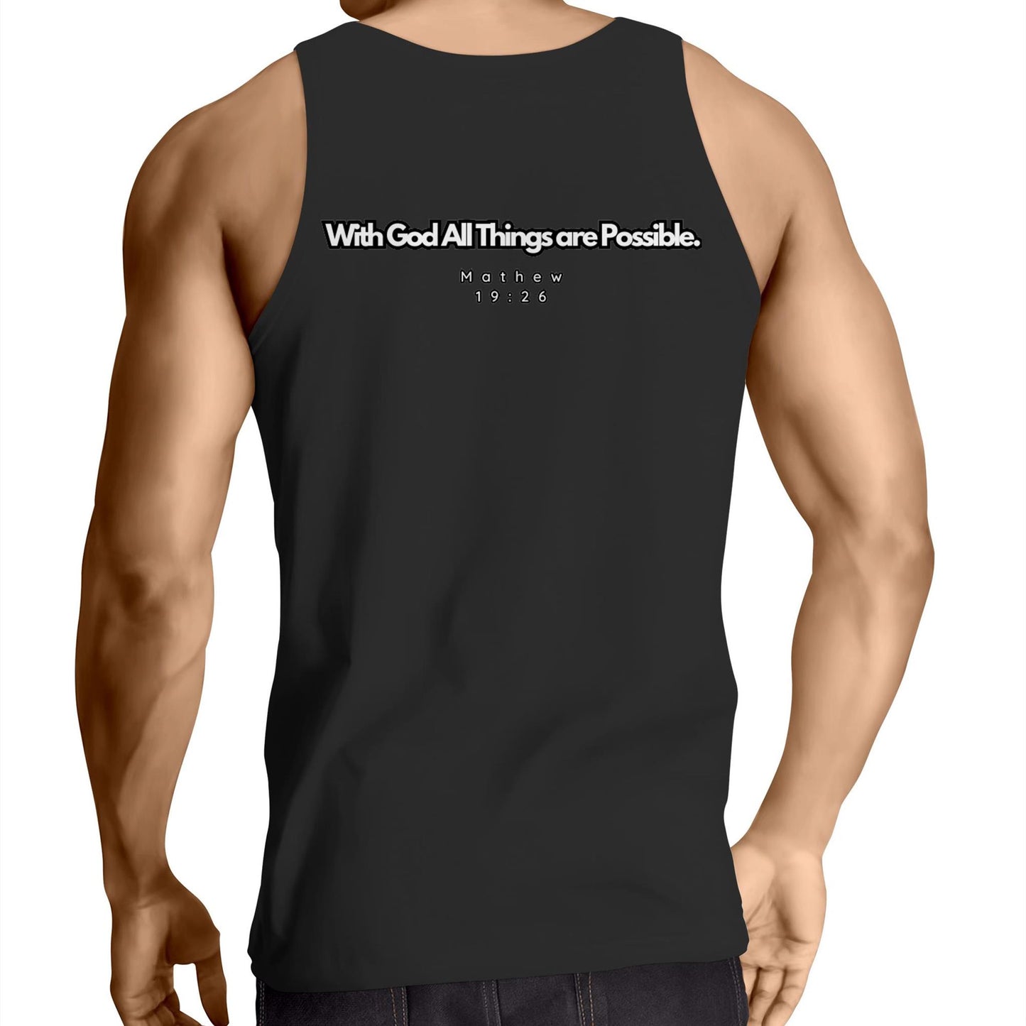 Spiritual Warfare All Things are Possible Singlet