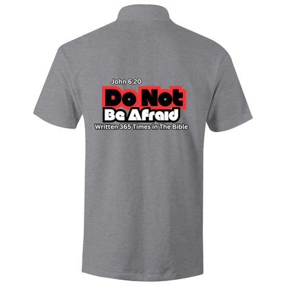 Spiritual Warfare Do Not Be Afraid Polo Shirt