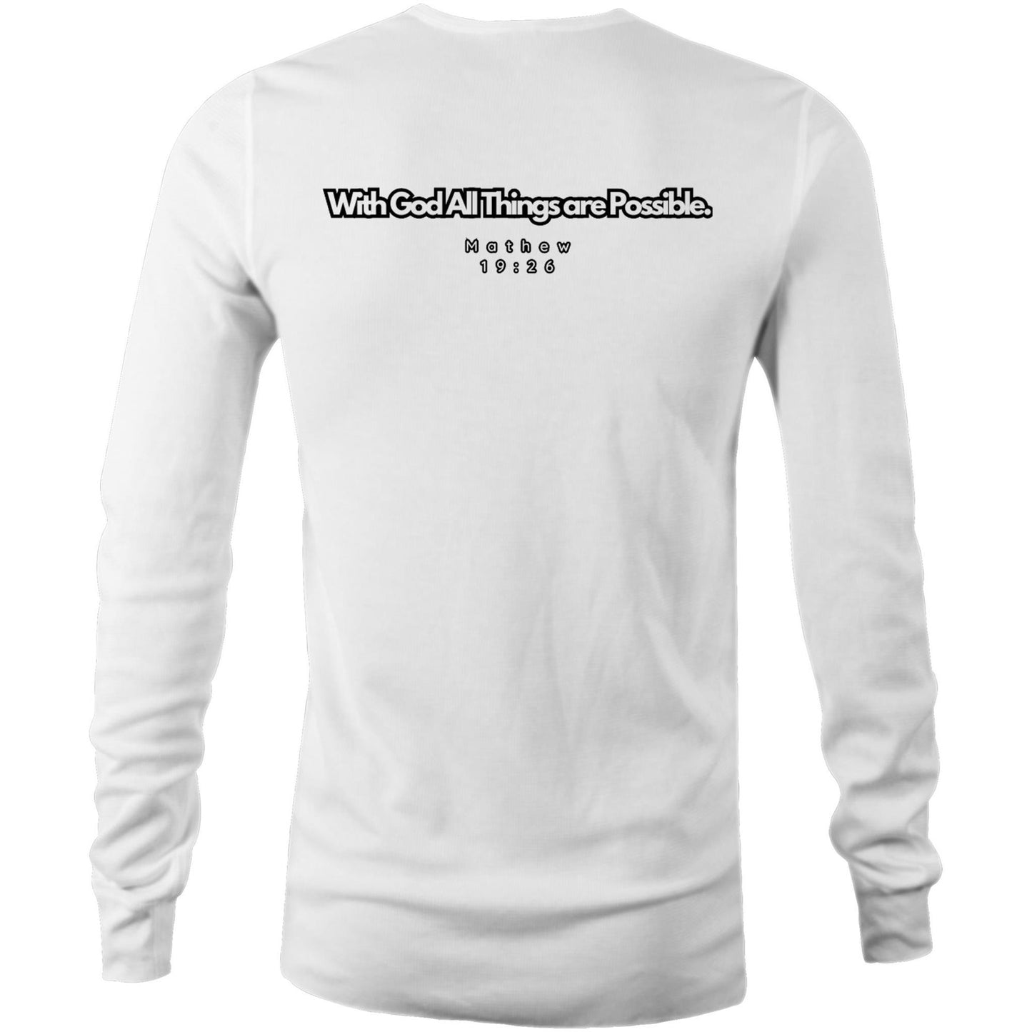 All Things Are Possible Mens Long Sleeve T-Shirt