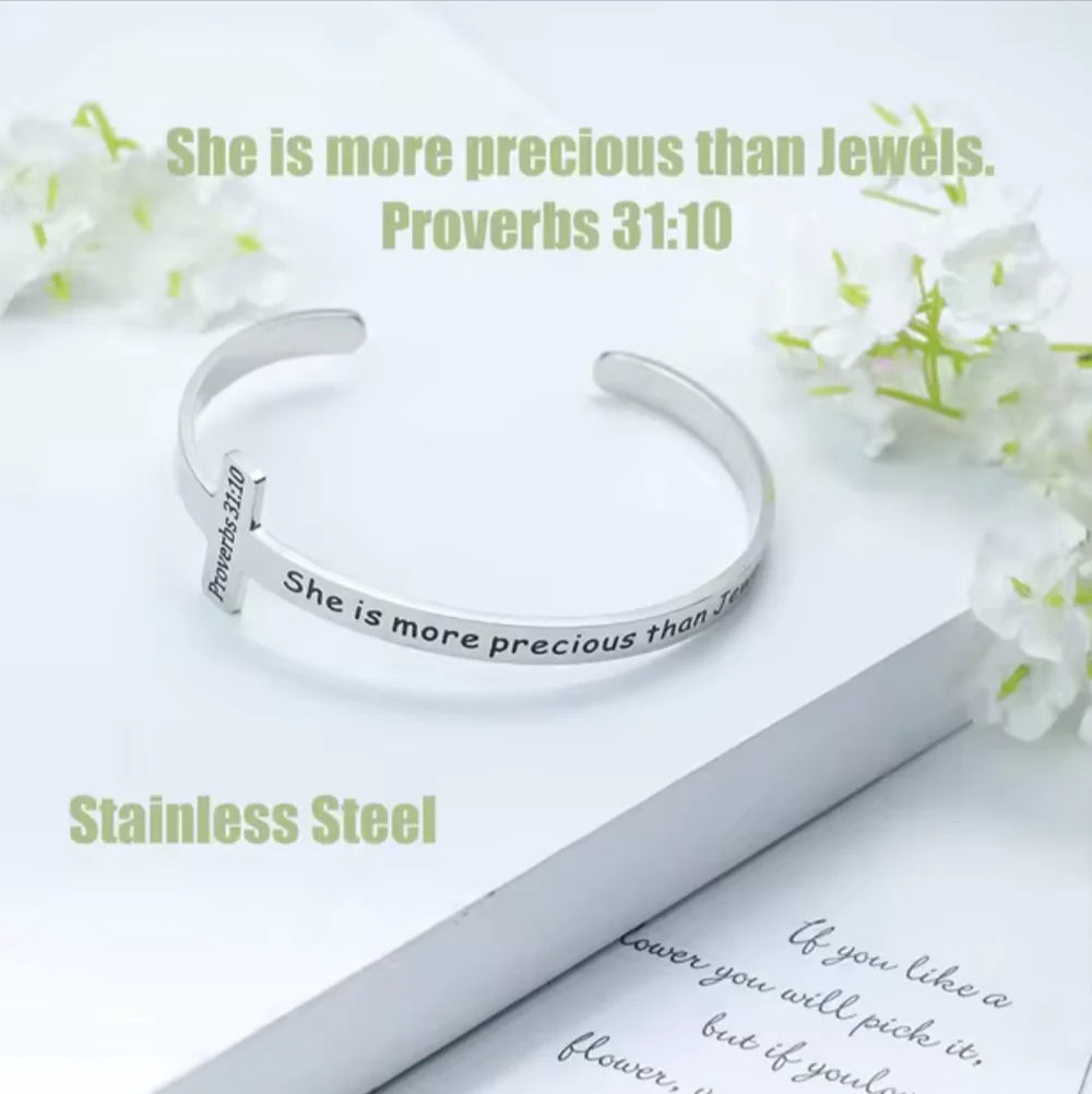 Christian Bible Verse Bracelet